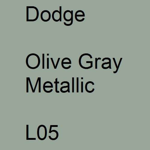 Dodge, Olive Gray Metallic, L05.